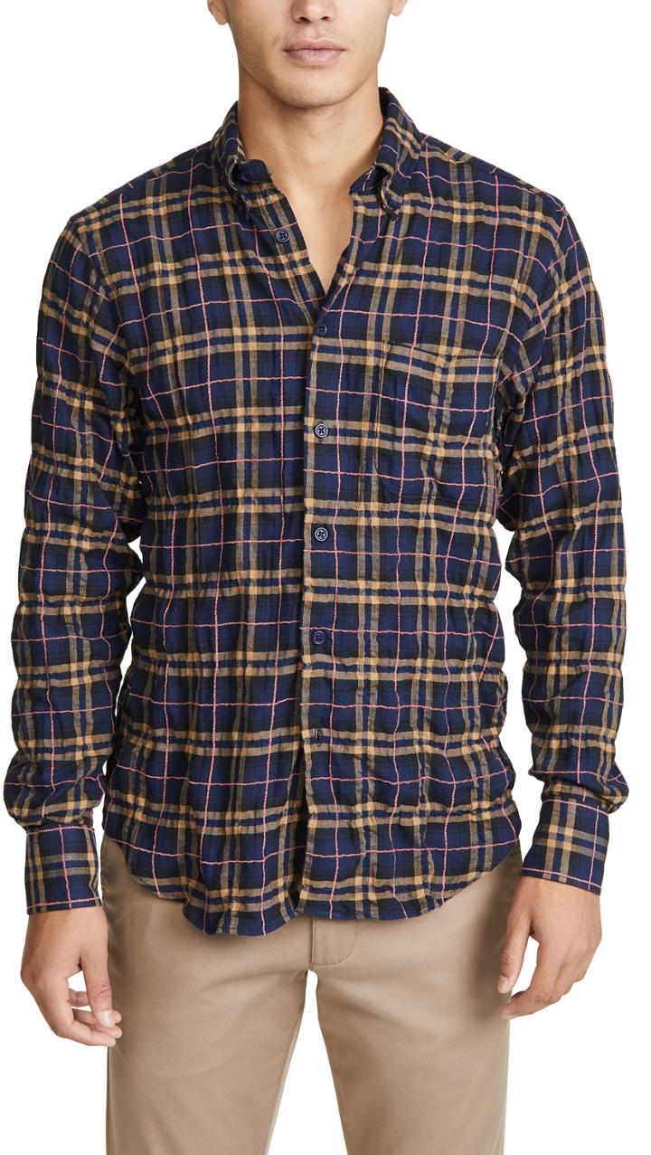 Naked Famous Easy Shirt In Folk Flannel
