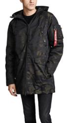 Alpha Industries N3b Camo Jacquard Coat