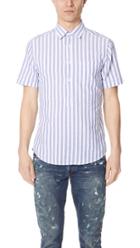 Portuguese Flannel Praia Striped Popover