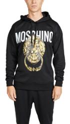 Moschino Roman Logo Pullover Hoodie