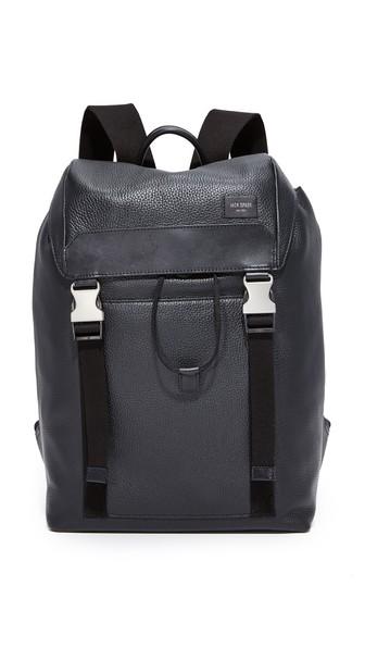 Jack Spade Mason Leather Army Backpack