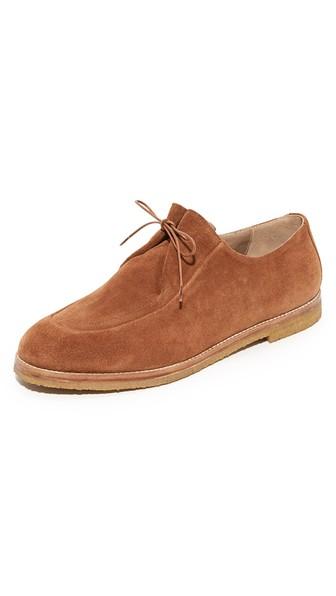 Soloviere Jean Suede Lace Up Derbys