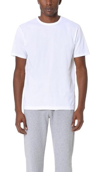 Sunspel Short Sleeve Crew Neck Tee