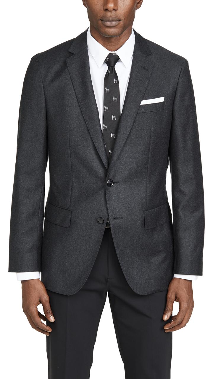 Boss Hugo Boss Flannel Patch Pocket Sport Coat
