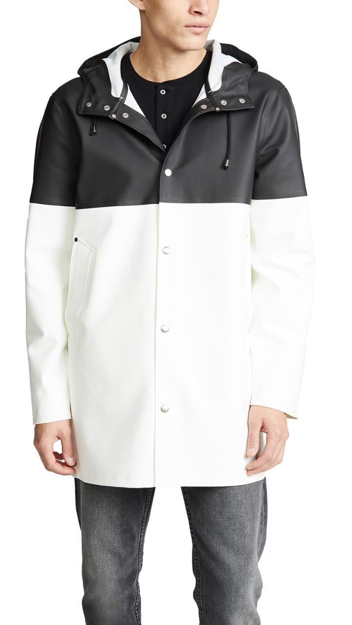 Stutterheim Stockholm Blocked Raincoat