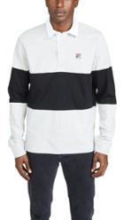 Fila Frederick Long Sleeve Rugby Shirt