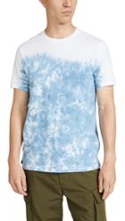 Club Monaco Dip Dye Print Short Sleeve Tee