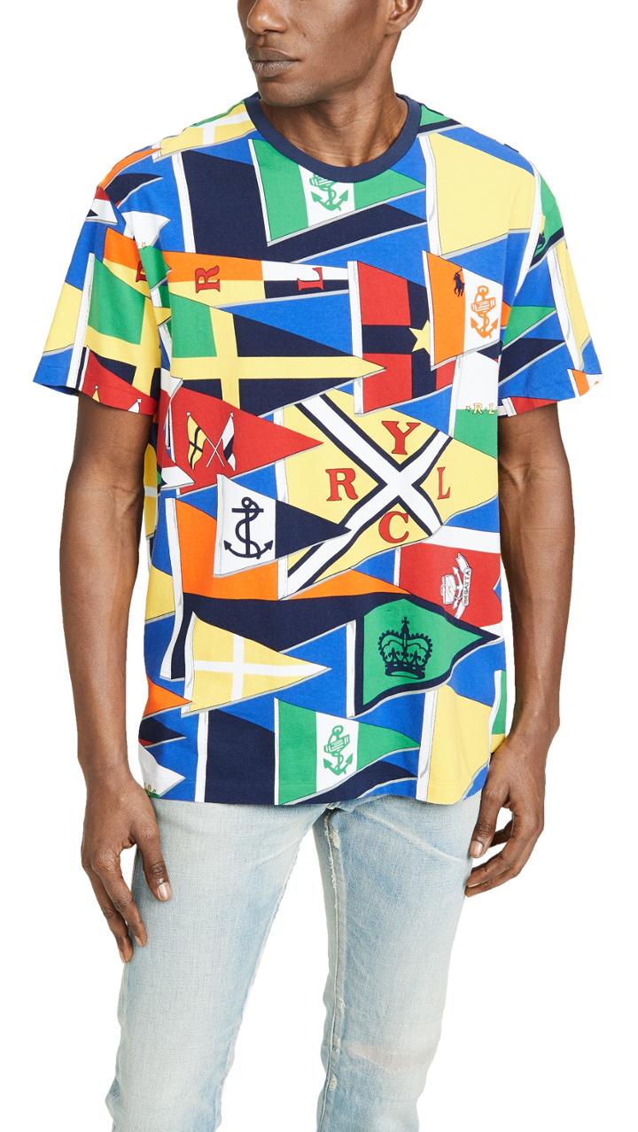 Polo Ralph Lauren Allover Flag Tee