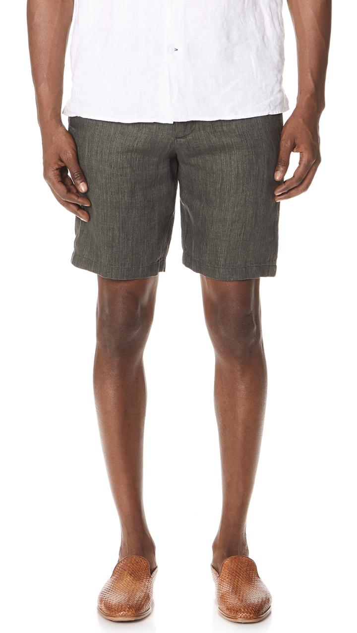 Club Monaco Maddox Linen Shorts