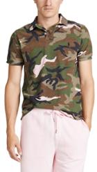 Polo Ralph Lauren Short Sleeve Mesh Camo Polo Shirt