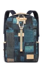 Master Piece X Fdmtl Denim Patchwork Backpack