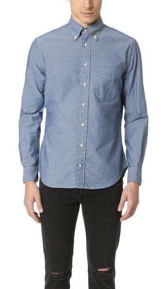 Gitman Vintage Chambray Oxford Shirt