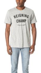 Reigning Champ Ringspun Jersey Gym Logo Tee