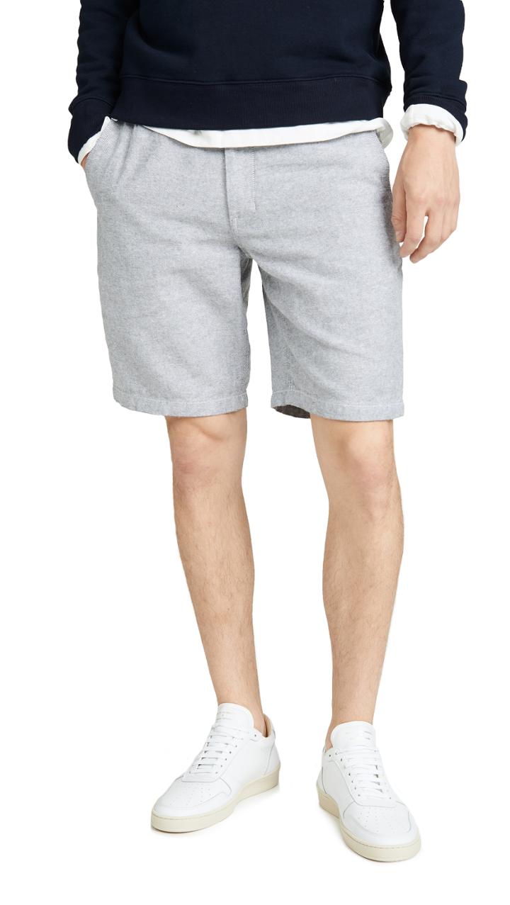 Club Monaco Maddox Linen Beach Shorts