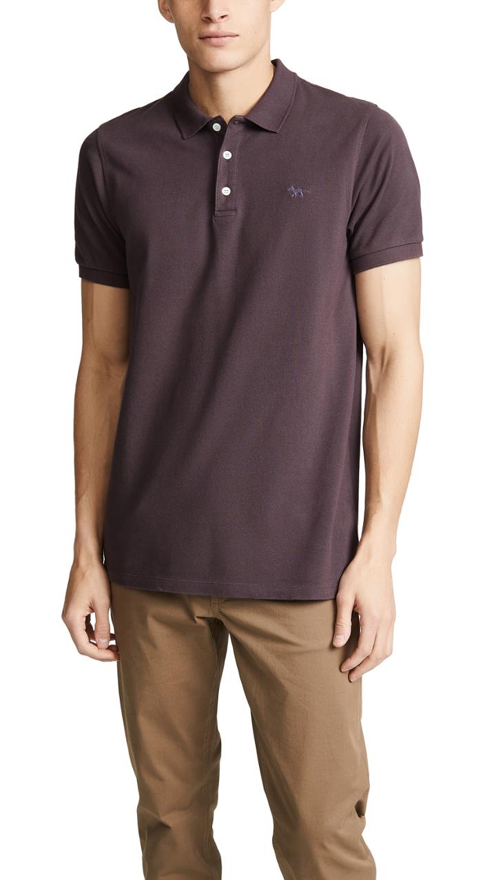Maison Kitsune Light Pique Polo