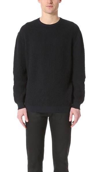 Calvin Klein Collection Regis Bomber Sweater
