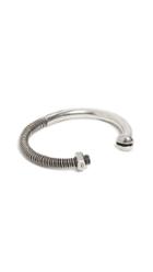 Giles Brother Skinny Nut And Bolt Cuff Bracelet