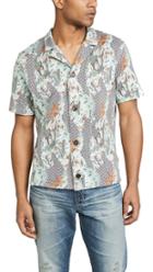 Billy Reid Cactus Bowling Shirt