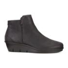 Ecco Skyler Wedge Bootie Size 5-5.5 Black