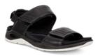Ecco X-trinsic. Flat Sandal Size 6-6.5 Black
