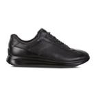 Ecco Womens Aquet Lace Sneakers Size 5-5.5 Black