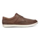 Ecco Collin Nautical Perf Sneakers Size 7-7.5 Cocoa Brown