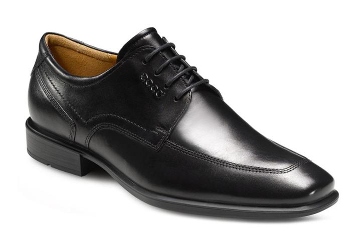 Ecco Men's Cairo Apron Toe Tie Shoes Size 40