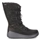 Ecco Womens Noyce Gtx High Boots Size 4-4.5 Black
