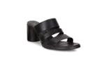 Ecco Shape Block Sandal 65 Sli Size 8-8.5 Black