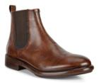 Ecco Vitrus Artisan Chelsea Boots Size 6-6.5 Cocoa Brown