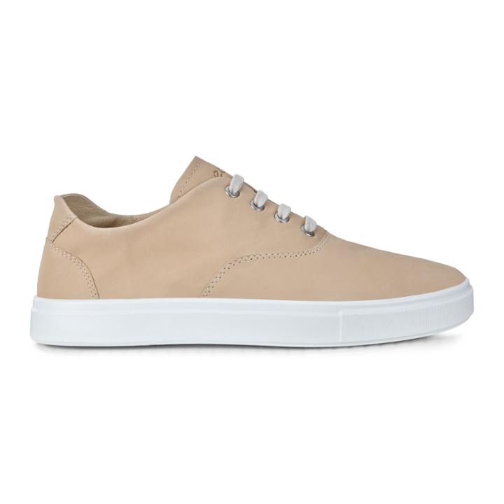 Ecco Kyle Casual Tie Sneakers Size 6-6.5 Sesame