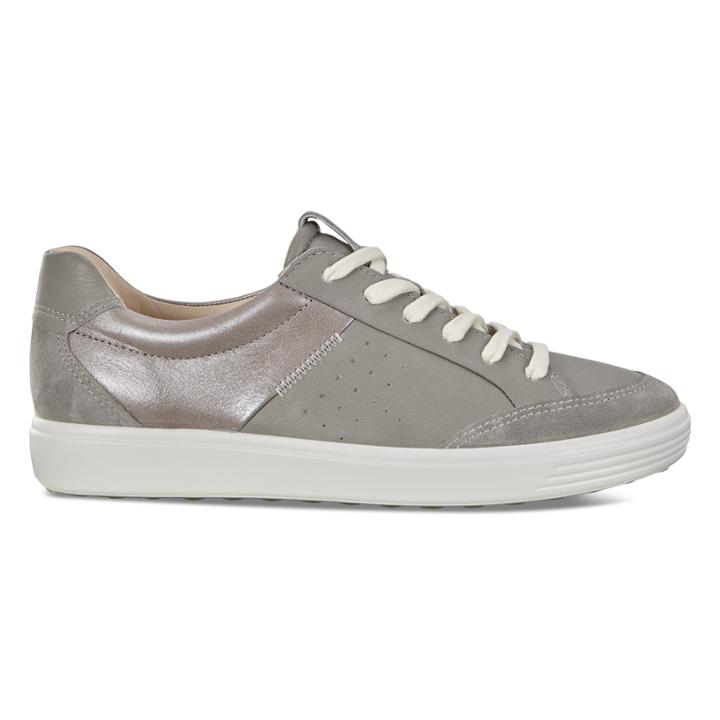 Ecco Soft 7 W Shoe Sneakers Size 7-7.5 Wild Dove