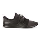 Ecco Sense Elastic Toggle Sneakers Size 4-4.5 Black