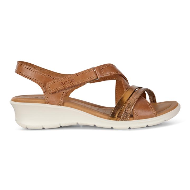 Ecco Felicia Sandal Size 4-4.5 Cashmere