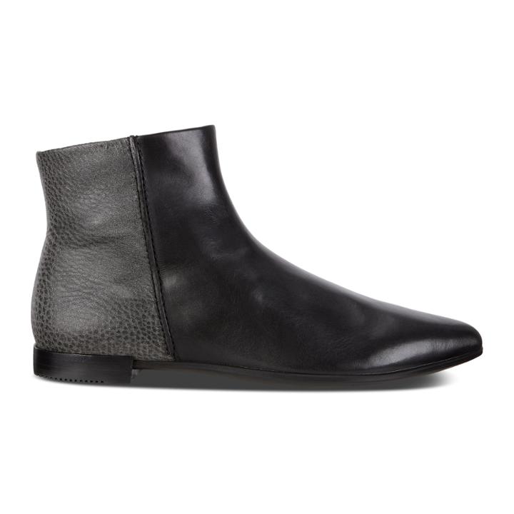 Ecco Shape Pointy Boot Size 4-4.5 Black
