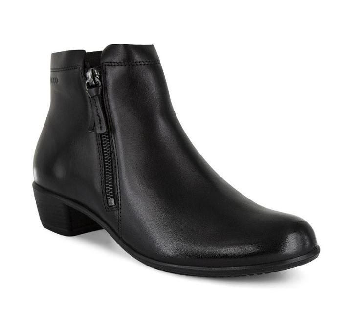 Ecco Women's Touch 35 Zip Bootie Size 5/5.5