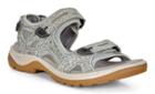 Ecco Womens Yucatan Sandal Size 4-4.5 Ice Flower