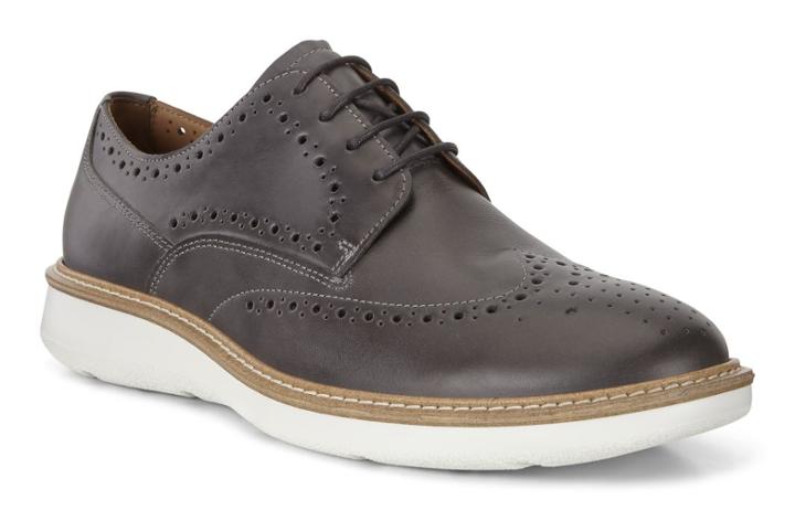 Ecco Men's Lhasa Brogue Tie Shoes Size 12/12.5