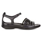 Ecco Flash Lattice Sandal Size 5-5.5 Black