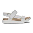 Ecco Corksphere Sandal W Size 6-6.5 White