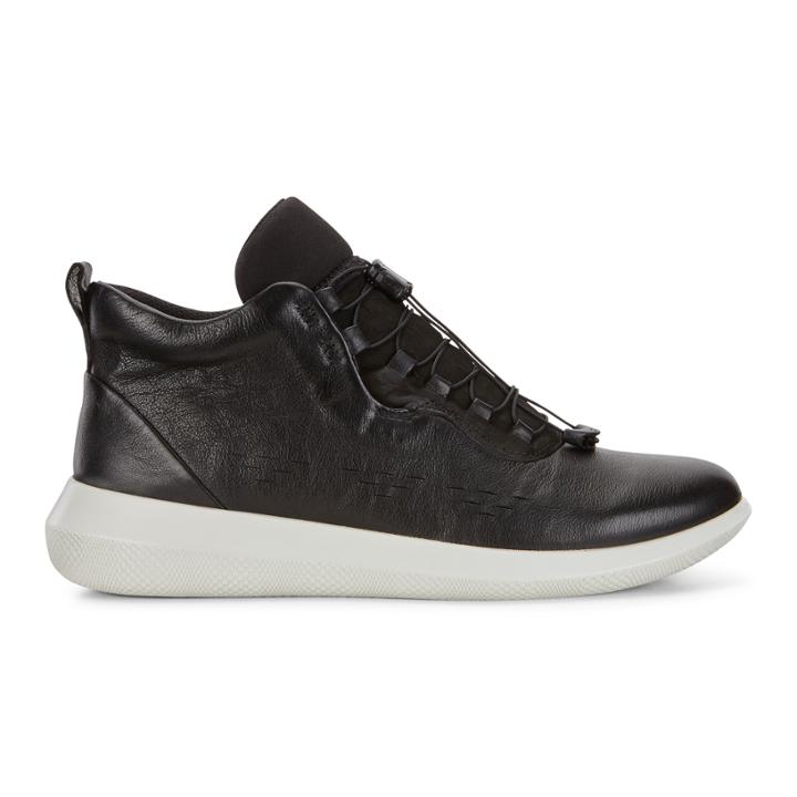Ecco Womens Scinapse High Top Sneakers Size 4-4.5 Black