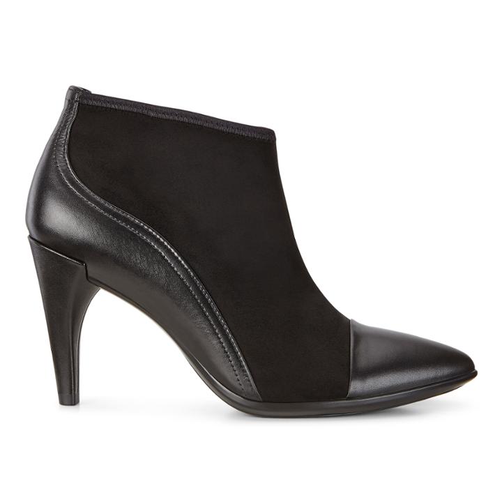 Ecco Shape 75 Pointy Ankle Boot Size 4-4.5 Black