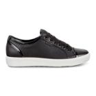 Ecco Women's Soft 7 Cap Toe Sneakers Size 5-5.5 Black