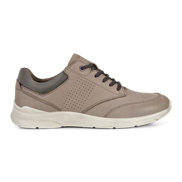 Ecco Irving Casual Tie Sneakers Size 6-6.5 Dark Clay