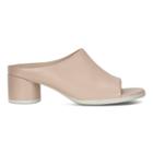 Ecco Shape Block Sandal 45 Heel Size 6-6.5 Rose Dust