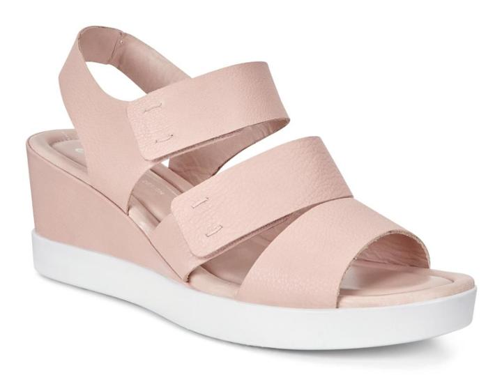 Ecco Women's Shape Wedge Plateau Sandals Size 7/7.5