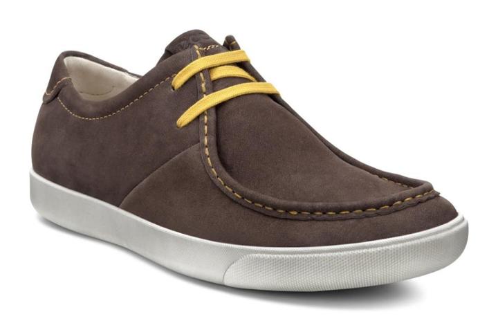 Ecco Men's Gary Moc Toe Tie Shoes Size 8/8.5