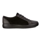 Ecco Mens Soft 7 Casual Tie Sneakers Size 7-7.5 Black