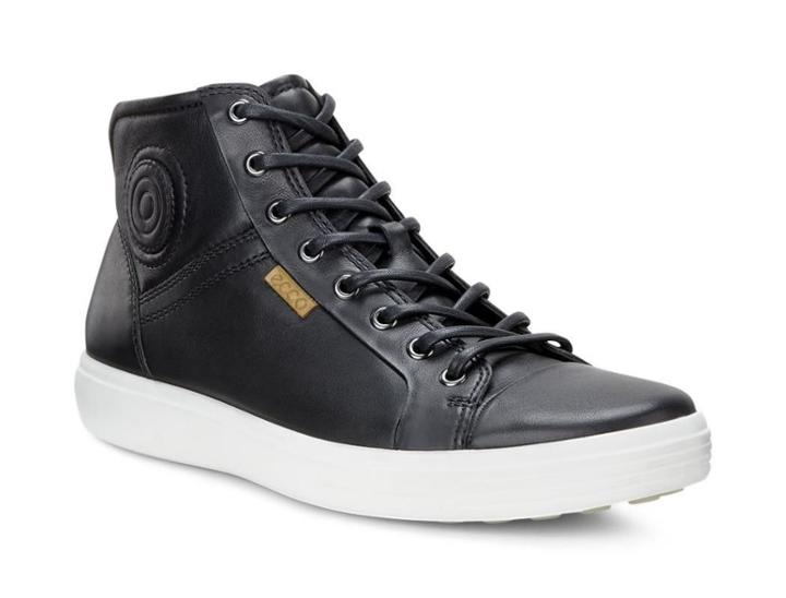 Ecco Men's Soft 7 High Top Boots Size 39
