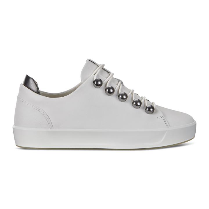 Ecco Soft 8 W Sneakers Size 4-4.5 White